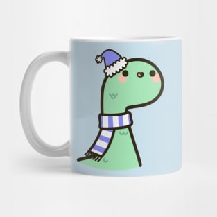 Cute Nessie in hat Mug